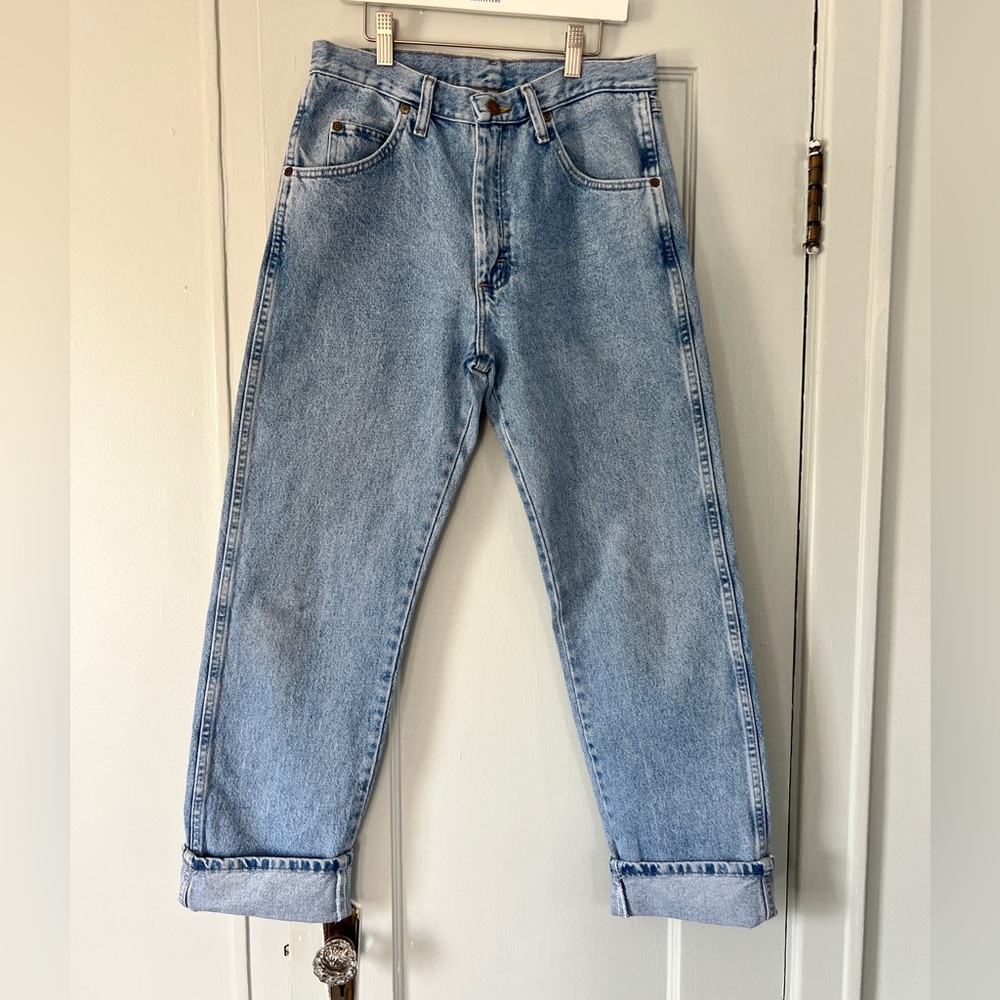 Wrangler straight leg boyfriend fit jeans